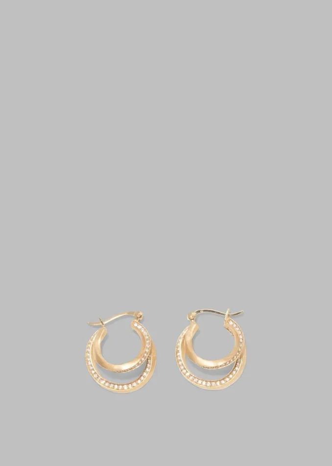 Women The Frankie Shop Accessories Completedworks Suburbs Earrings Gold Vermeil