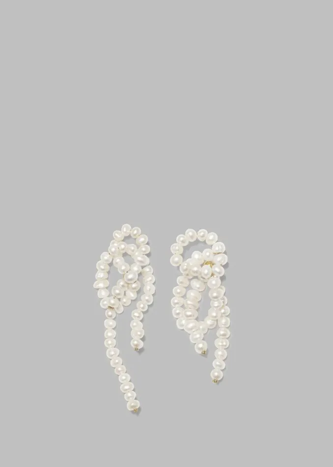 Women The Frankie Shop Accessories Completedworks The Break Between The Clouds Earrings Pearlgold Verm Women The Frankie Shop Accessories Completedworks The Break Between The Clouds Earrings Pearlgold Verm