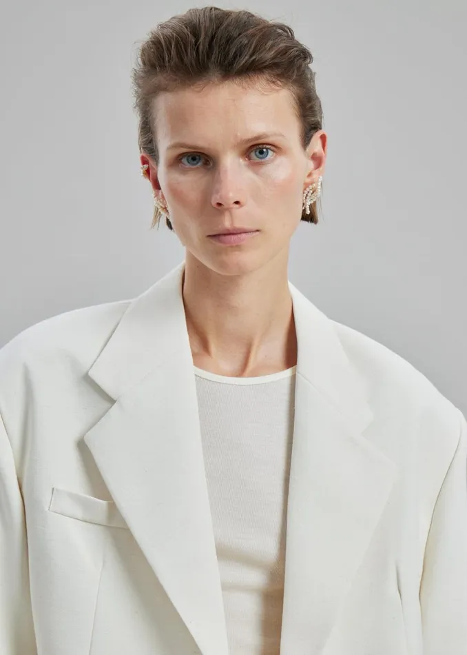 Women The Frankie Shop Accessories Completedworks The Break Between The Clouds Earrings Pearlgold Verm
