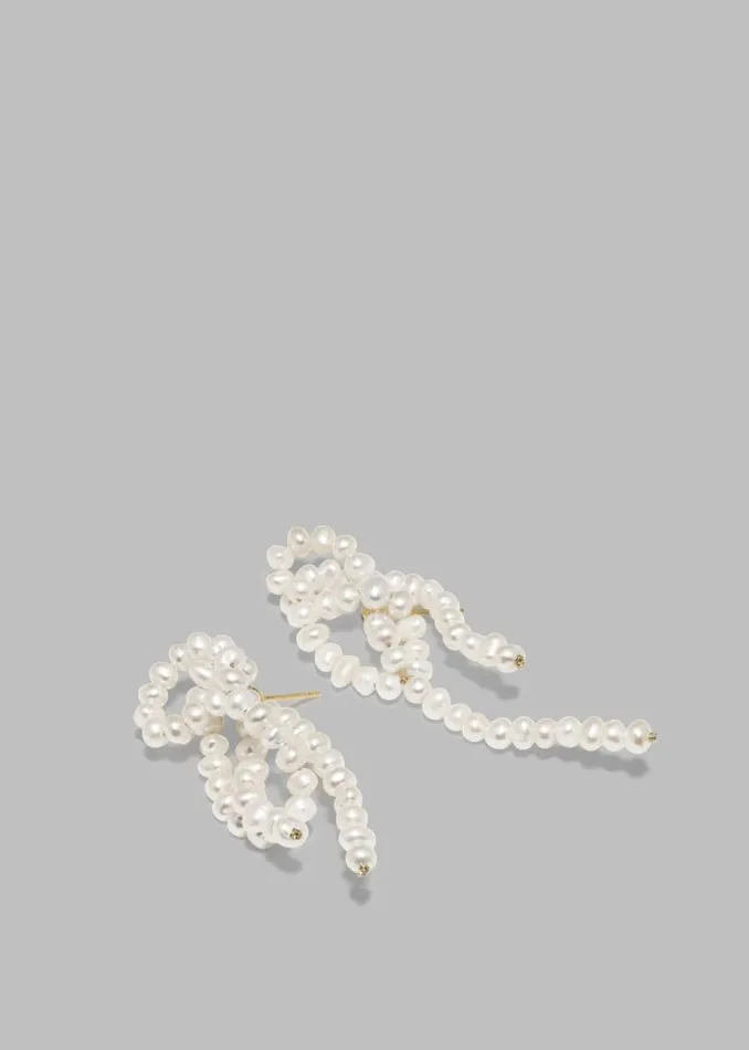 Women The Frankie Shop Accessories Completedworks The Break Between The Clouds Earrings Pearlgold Verm