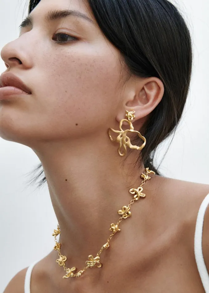 Women The Frankie Shop Accessories Completedworks The Past Within The Present Earrings Gold Plated