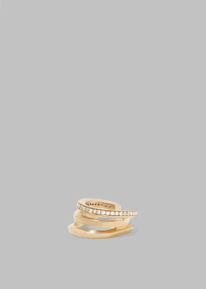 Women The Frankie Shop Accessories Completedworks We Dare You To Trespass Ear Cuff Gold Women The Frankie Shop Accessories Completedworks We Dare You To Trespass Ear Cuff Gold