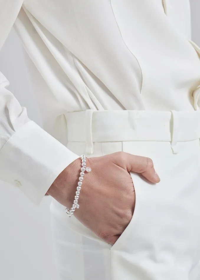 Women The Frankie Shop Accessories Completedworks Z39 Bracelet Zirconiasterling Silver
