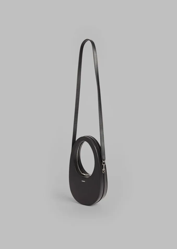 Women The Frankie Shop Accessories Coperni Crossbody Mini Swipe Bag Black