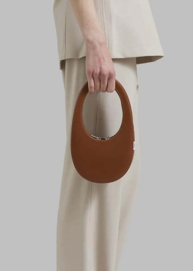 Women The Frankie Shop Accessories Coperni Crossbody Mini Swipe Bag Camel