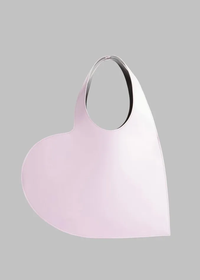Women The Frankie Shop Accessories Coperni Heart Tote Bag Light Pink