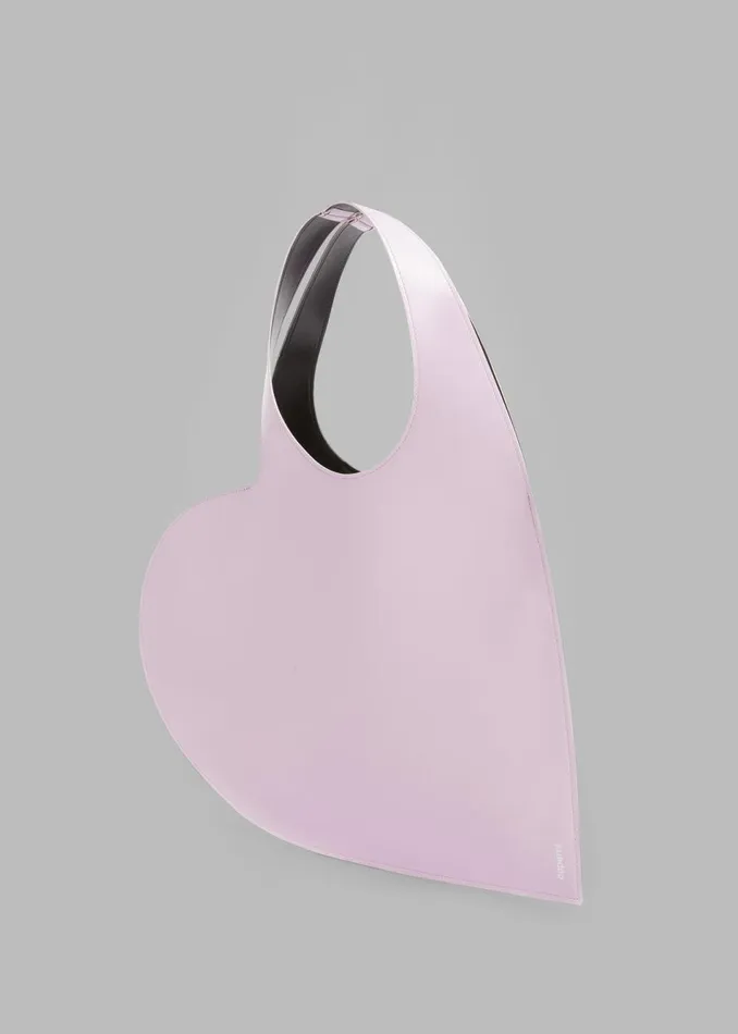 Women The Frankie Shop Accessories Coperni Heart Tote Bag Light Pink