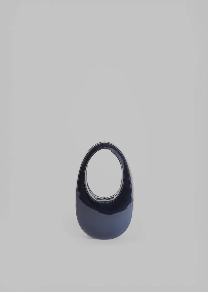 Women The Frankie Shop Accessories Coperni Mini Swipe Bag Blue