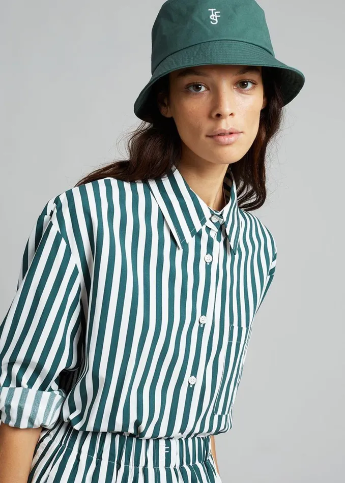 Women The Frankie Shop Accessories Frankie Bucket Hat Pine