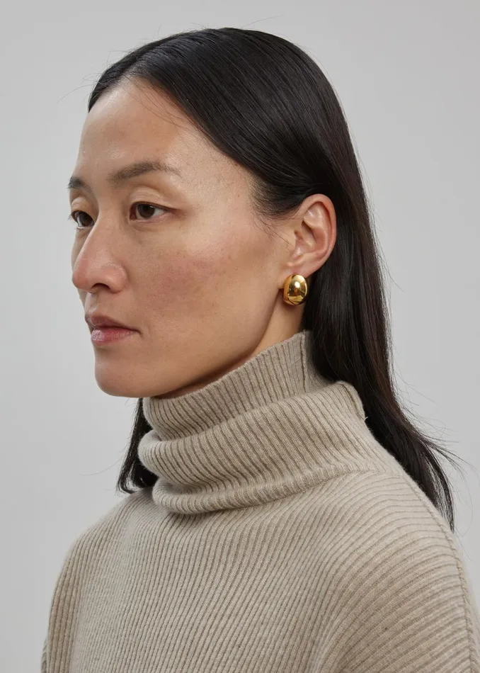 Women The Frankie Shop Accessories Jasmin Sparrow Classic Hoops Gold