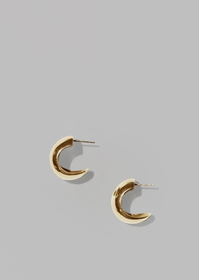 Women The Frankie Shop Accessories Jasmin Sparrow Classic Hoops Gold