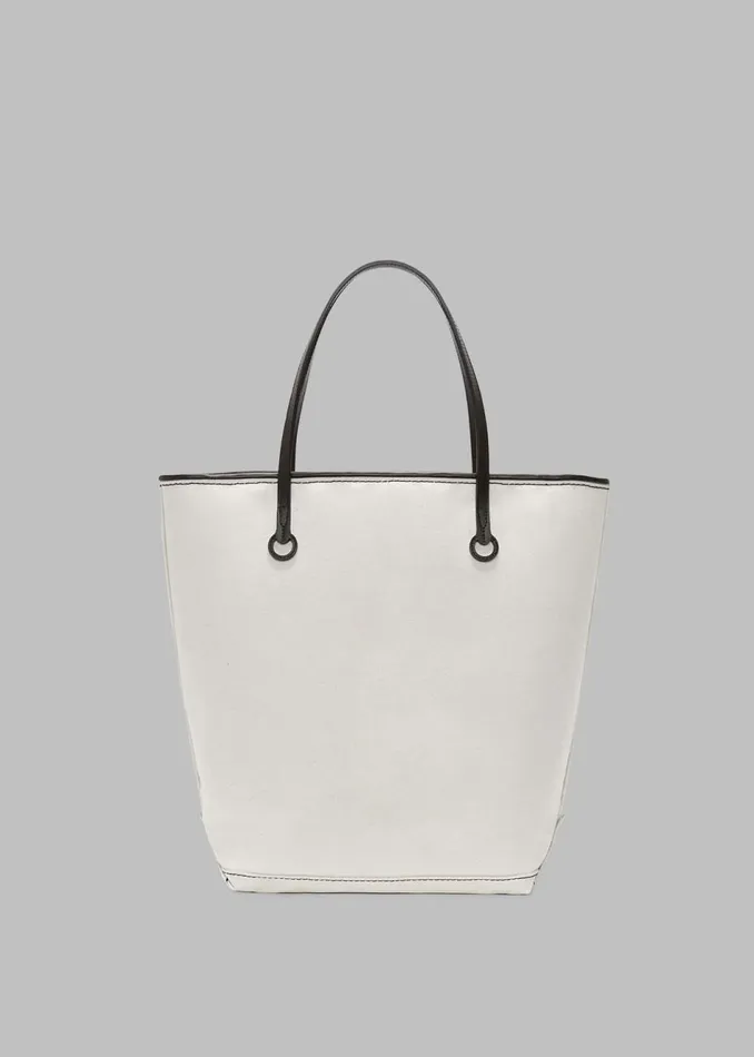 Women The Frankie Shop Accessories JW Anderson Anchor Tall Tote Naturalblack