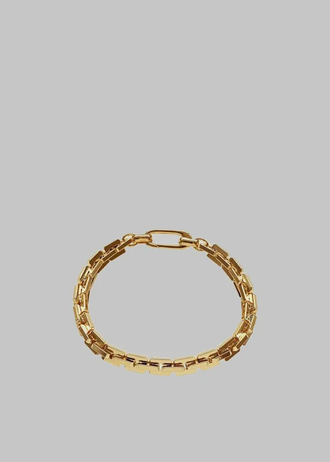 Women The Frankie Shop Accessories Laura Lombardi Greca Bracelet Gold