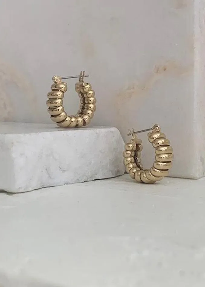 Women The Frankie Shop Accessories Laura Lombardi Mini Camilla Earrings Gold