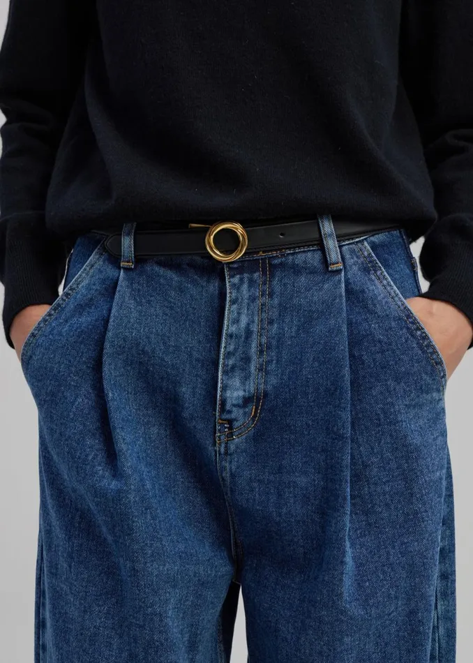Women The Frankie Shop Accessories Monika Belt Black