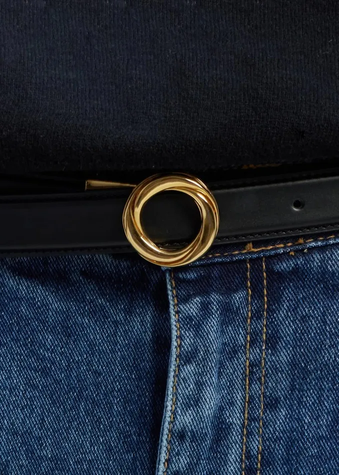 Women The Frankie Shop Accessories Monika Belt Black