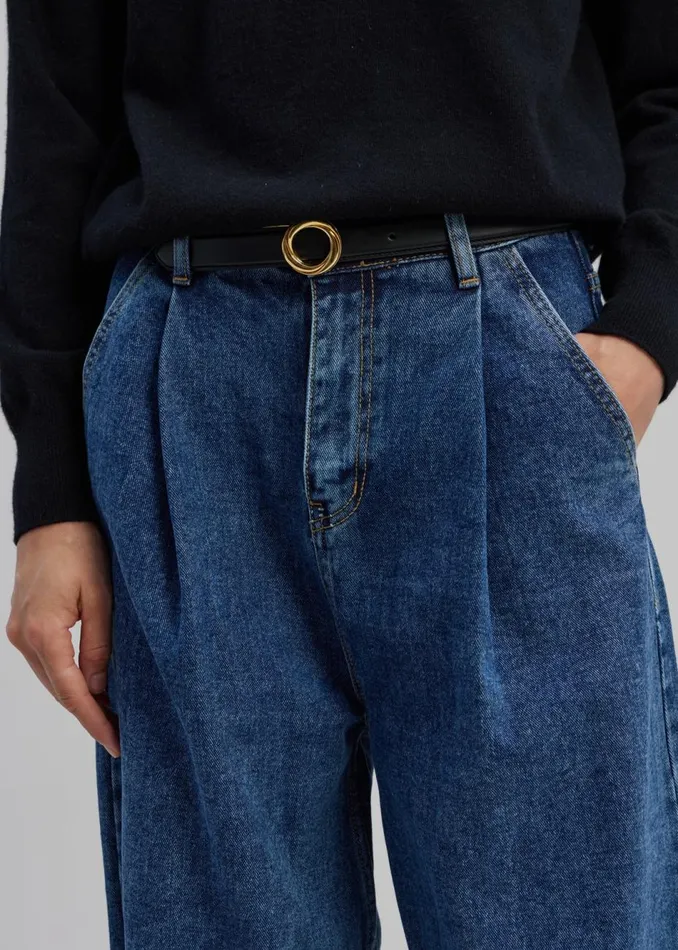 Women The Frankie Shop Accessories Monika Belt Black