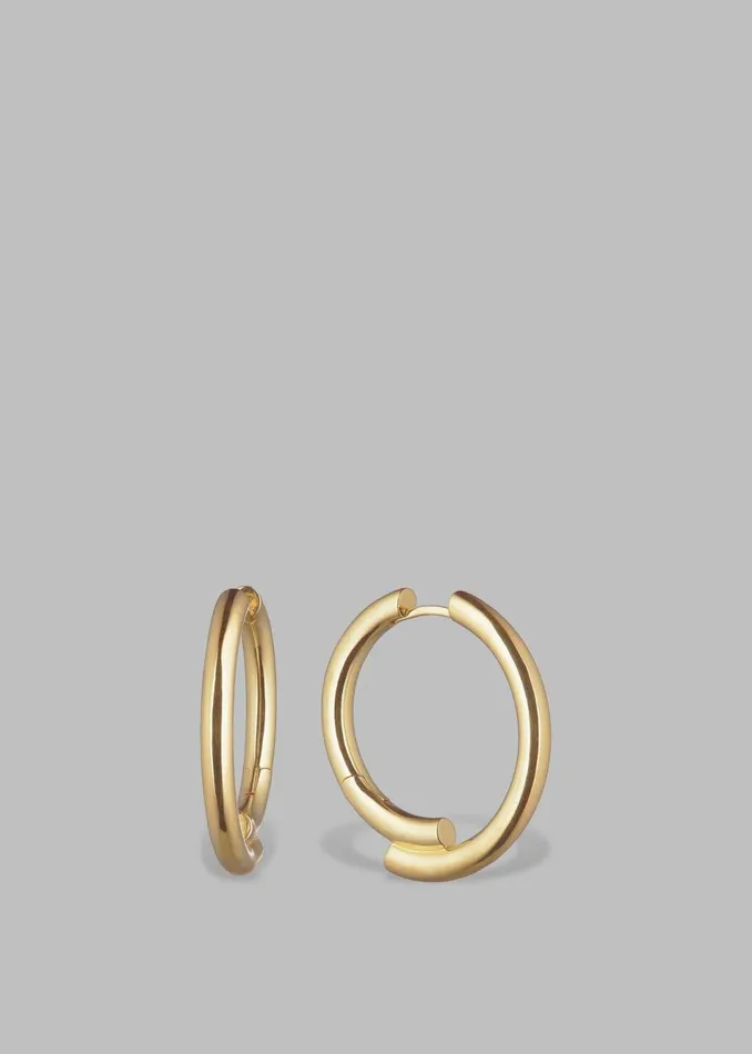 Women The Frankie Shop Accessories Otiumberg Chaos Hoops Gold
