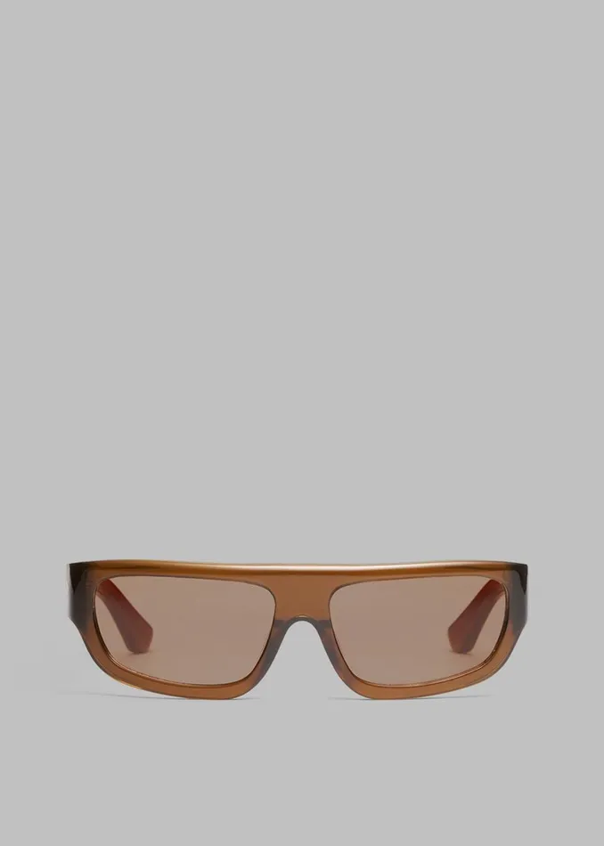 Women The Frankie Shop Accessories Port Tanger Bodi Sunglasses Bunaa Acetatetobacco Lens