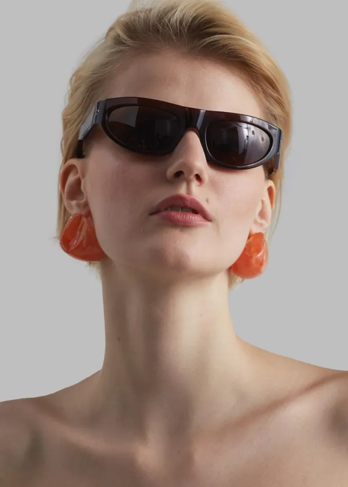 Women The Frankie Shop Accessories Port Tanger Malick Sunglasses Bunaa Acetatetobacco Lens Women The Frankie Shop Accessories Port Tanger Malick Sunglasses Bunaa Acetatetobacco Lens