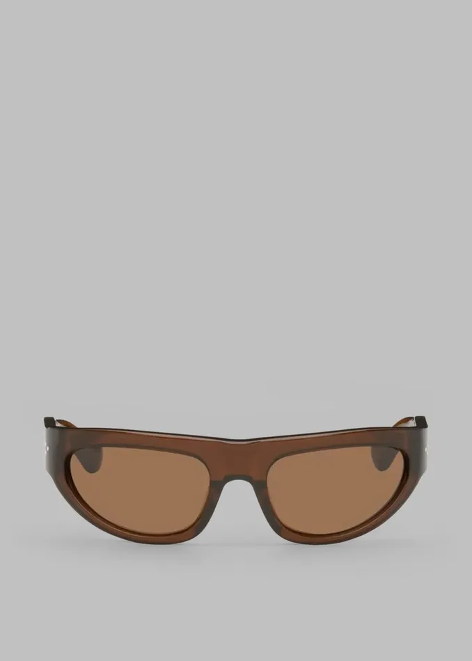 Women The Frankie Shop Accessories Port Tanger Malick Sunglasses Bunaa Acetatetobacco Lens