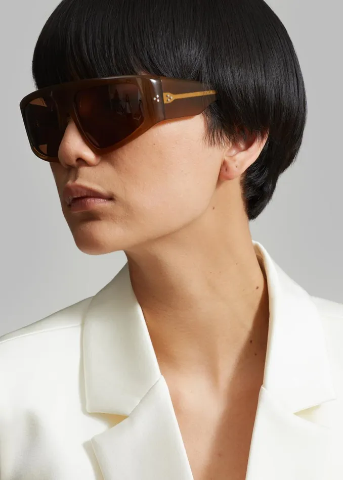 Women The Frankie Shop Accessories Port Tanger Noor Sunglasses Al Hambra Acetate