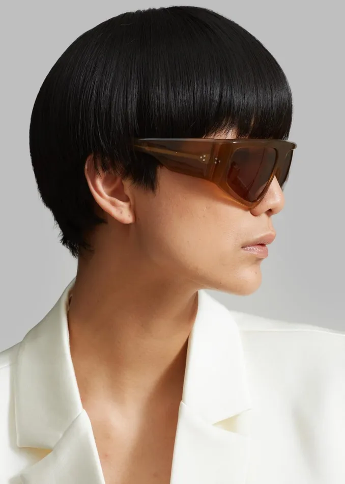 Women The Frankie Shop Accessories Port Tanger Noor Sunglasses Al Hambra Acetate