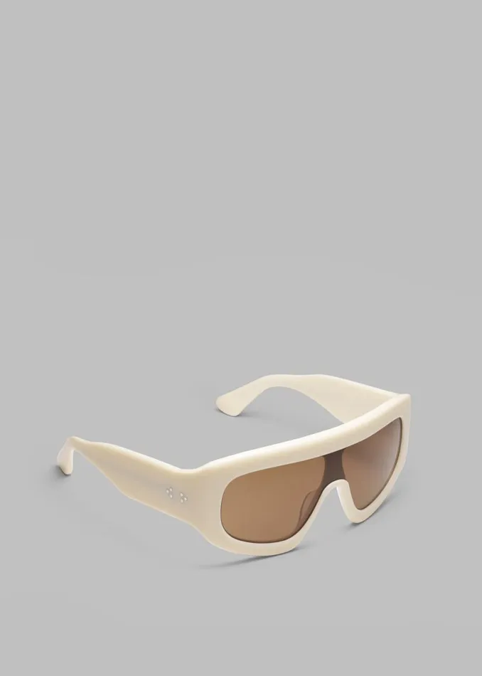Women The Frankie Shop Accessories Port Tanger Saraa Sunglasses Sandarac Acetatetobacco Lens