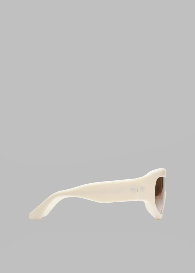 Women The Frankie Shop Accessories Port Tanger Saraa Sunglasses Sandarac Acetatetobacco Lens