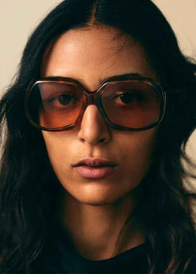 Women The Frankie Shop Accessories Port Tanger Yamina Sunglasses Oliban Acetate Amber Lens Women The Frankie Shop Accessories Port Tanger Yamina Sunglasses Oliban Acetate Amber Lens