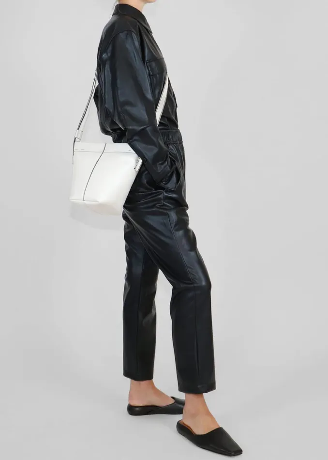 Women The Frankie Shop Accessories Proenza Schouler White Label Barrow Bucket Bag Vanilla