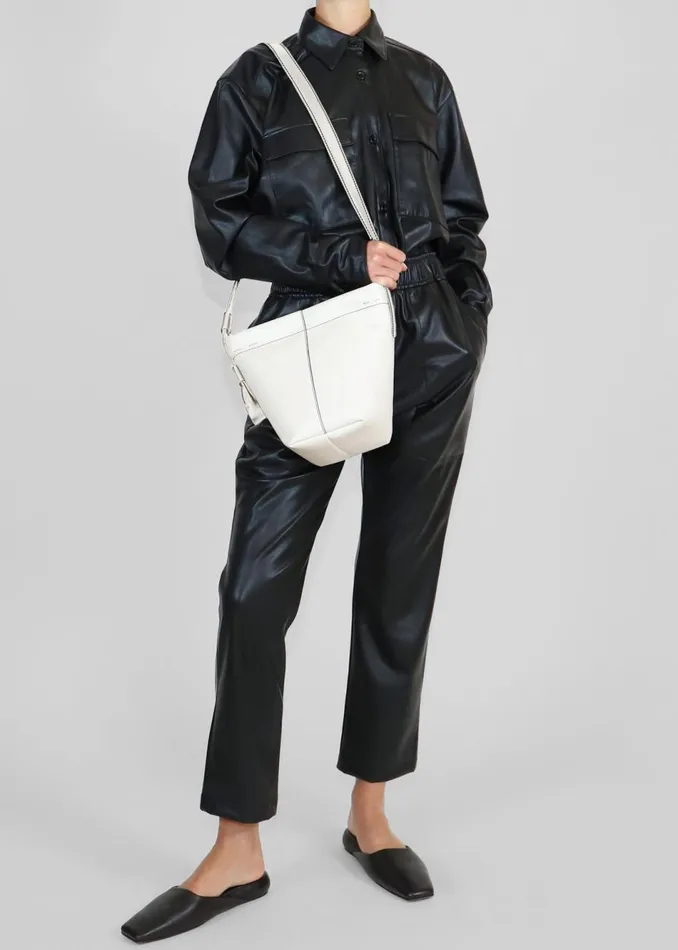 Women The Frankie Shop Accessories Proenza Schouler White Label Barrow Bucket Bag Vanilla