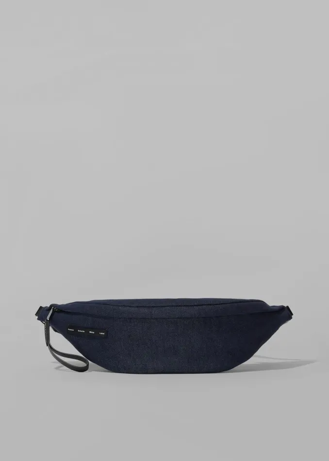 Women The Frankie Shop Accessories Proenza Schouler White Label Denim Stanton Sling Indigo Women The Frankie Shop Accessories Proenza Schouler White Label Denim Stanton Sling Indigo