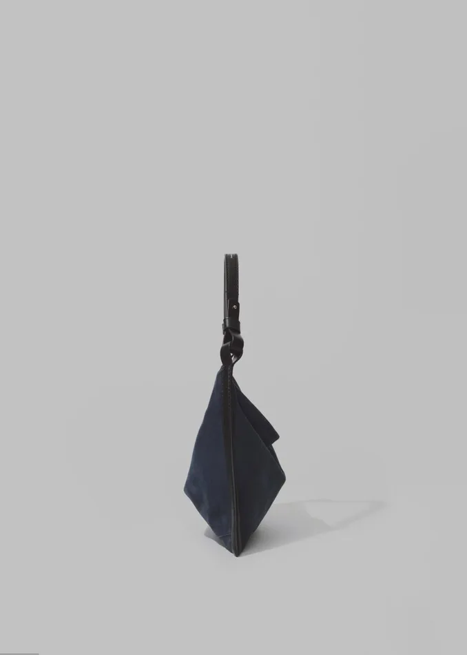 Women The Frankie Shop Accessories Proenza Schouler White Label Suede Minetta Bag Navyblack