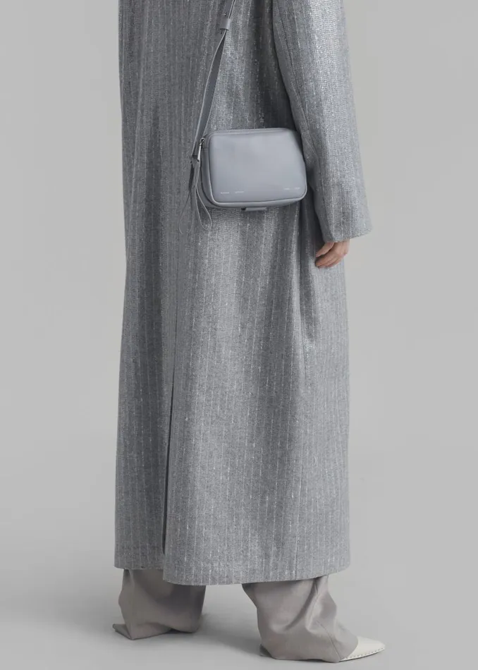 Women The Frankie Shop Accessories Proenza Schouler White Label Watts Leather Camera Bag Ash