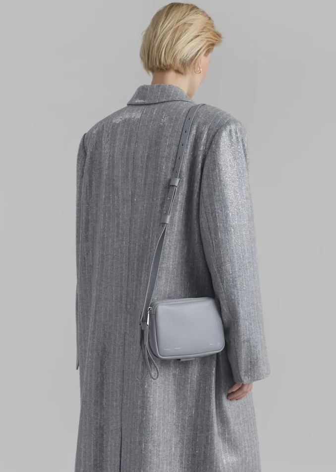 Women The Frankie Shop Accessories Proenza Schouler White Label Watts Leather Camera Bag Ash