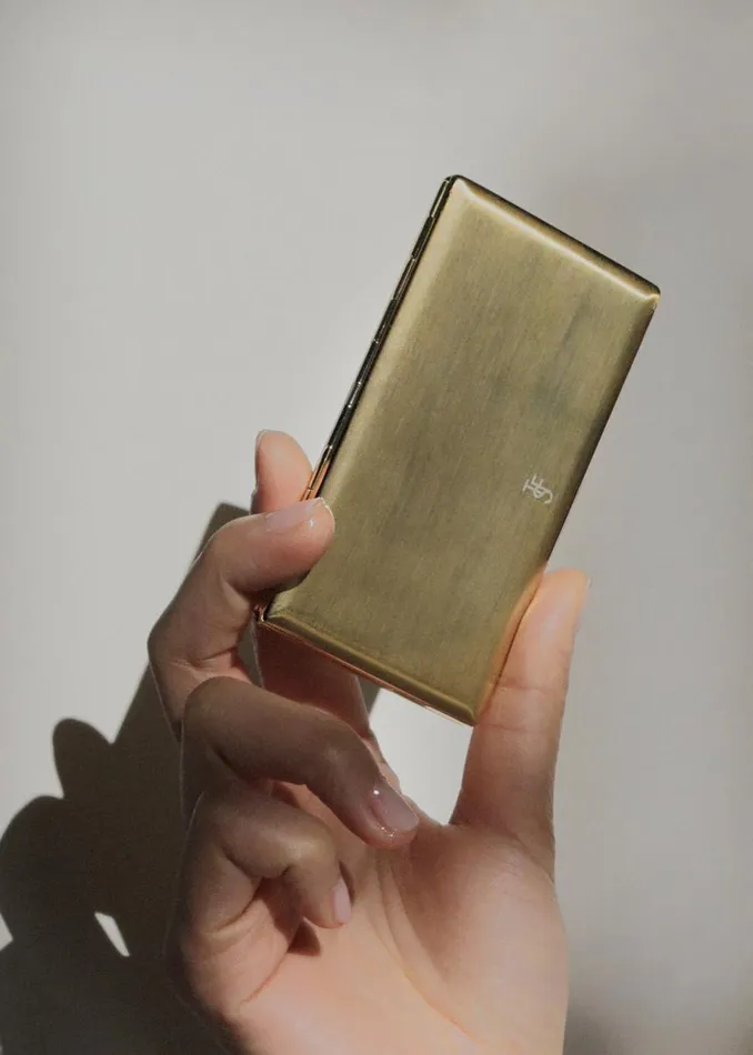 Women The Frankie Shop Accessories TFS Multiuse Gold Case