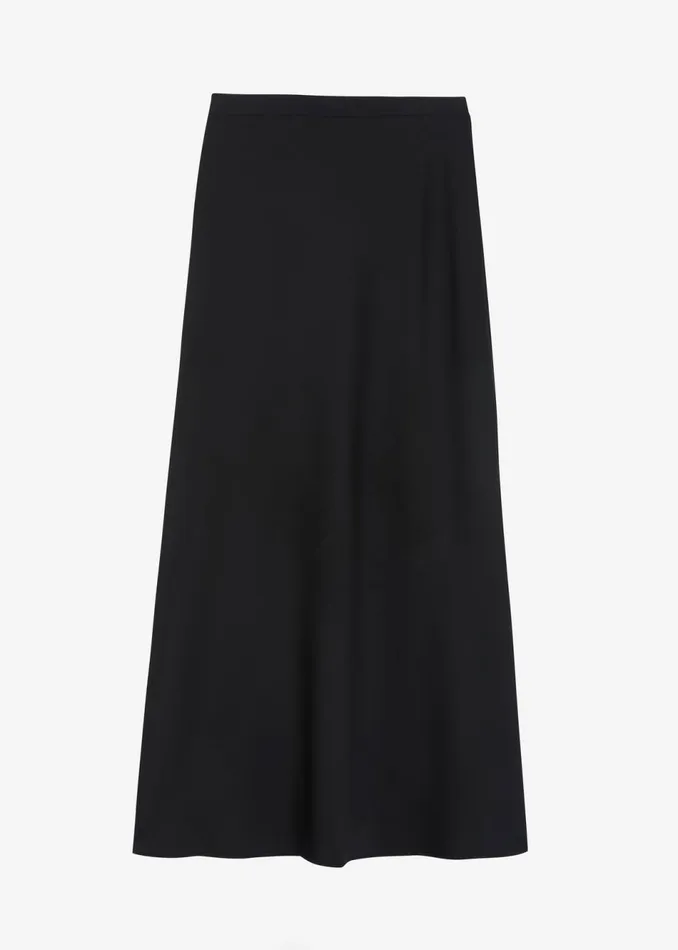 Women The Frankie Shop Bottoms Ada Satin Skirt Black