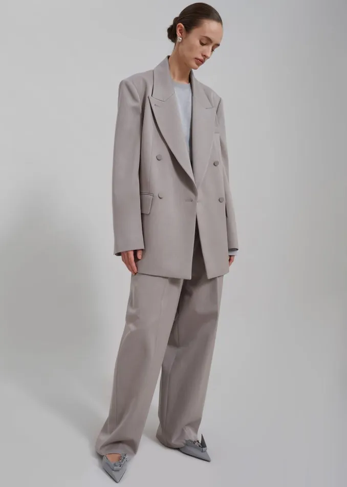 Women The Frankie Shop Bottoms Adair Trousers Grey