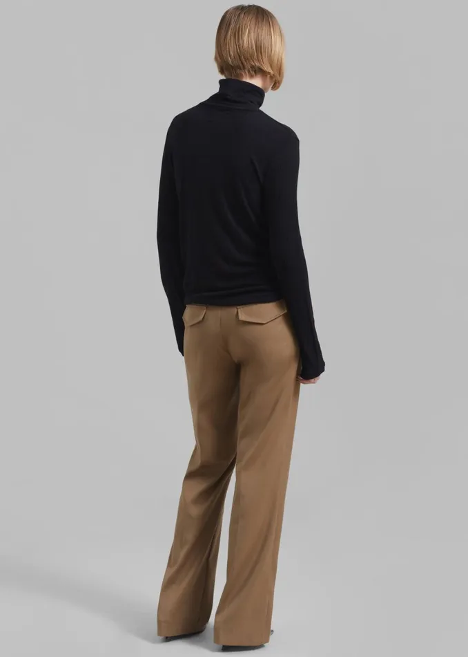 Women The Frankie Shop Bottoms Alana Pants Brown