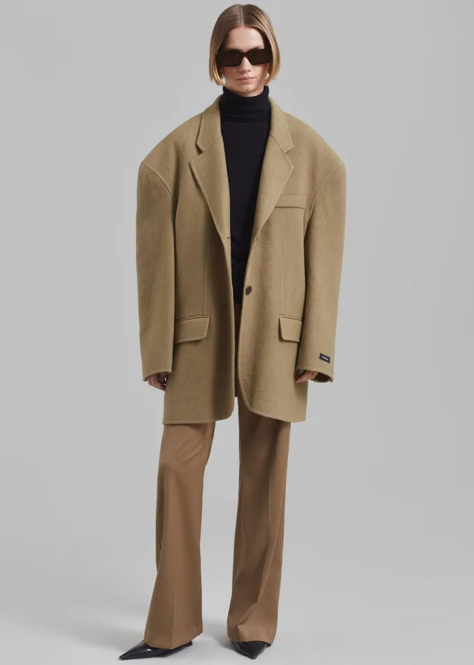 Women The Frankie Shop Bottoms Alana Pants Brown