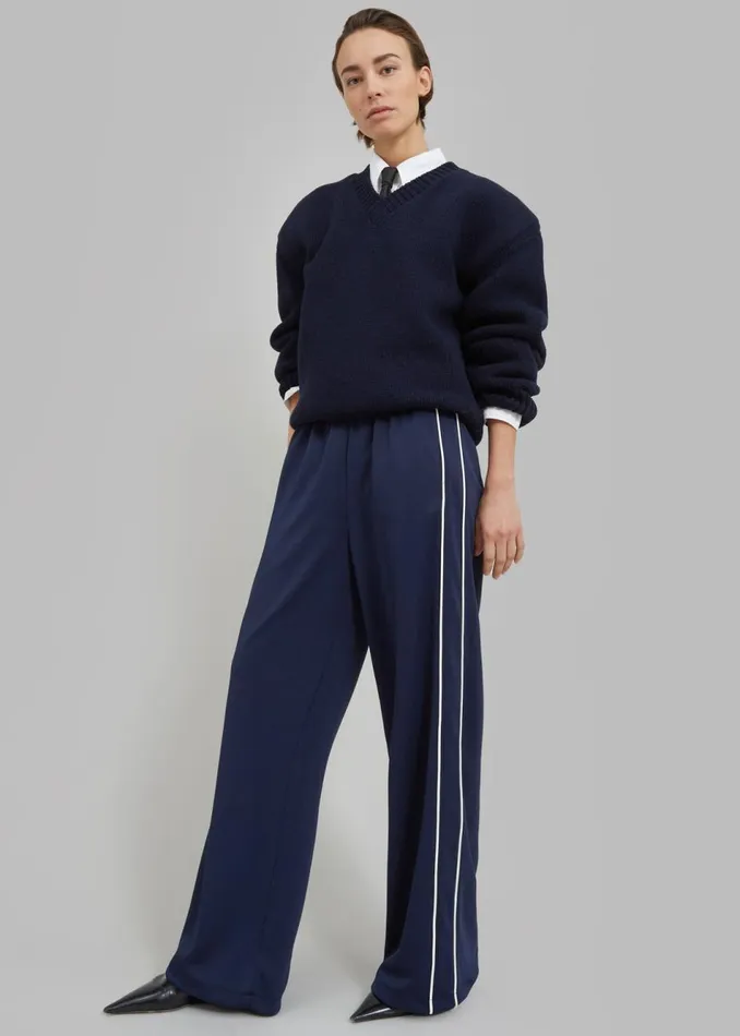 Women The Frankie Shop Bottoms Alex Sweatpants Navy