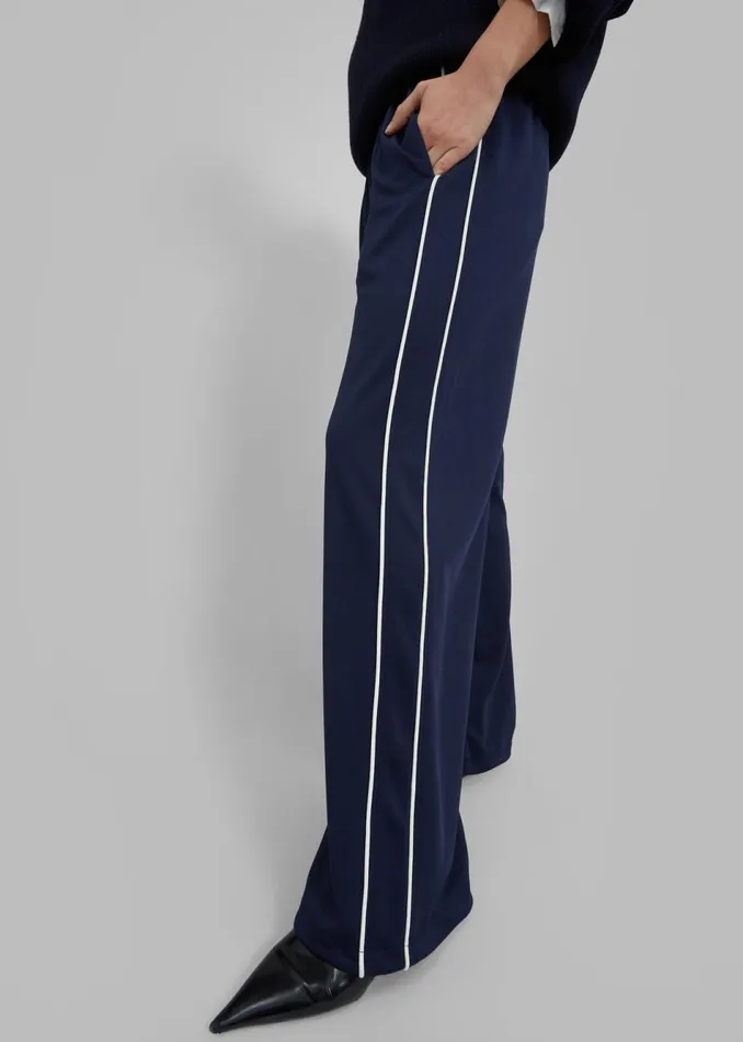 Women The Frankie Shop Bottoms Alex Sweatpants Navy