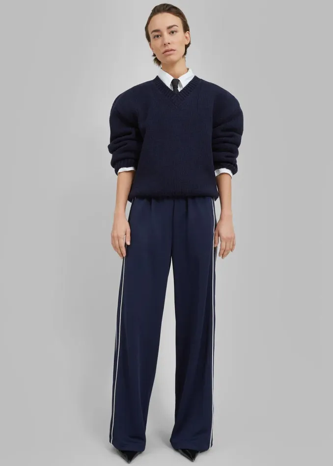 Women The Frankie Shop Bottoms Alex Sweatpants Navy