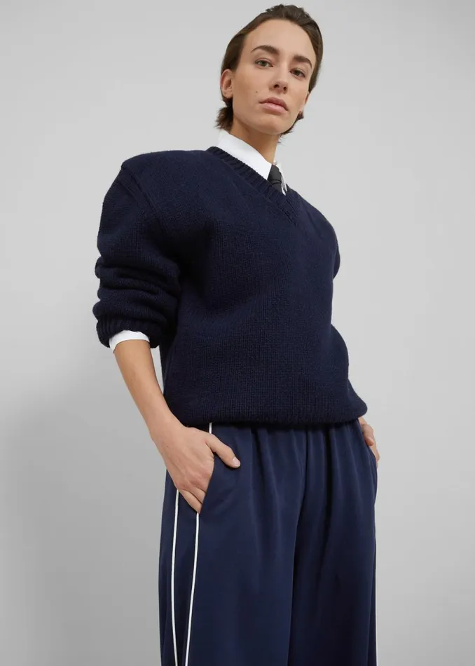 Women The Frankie Shop Bottoms Alex Sweatpants Navy