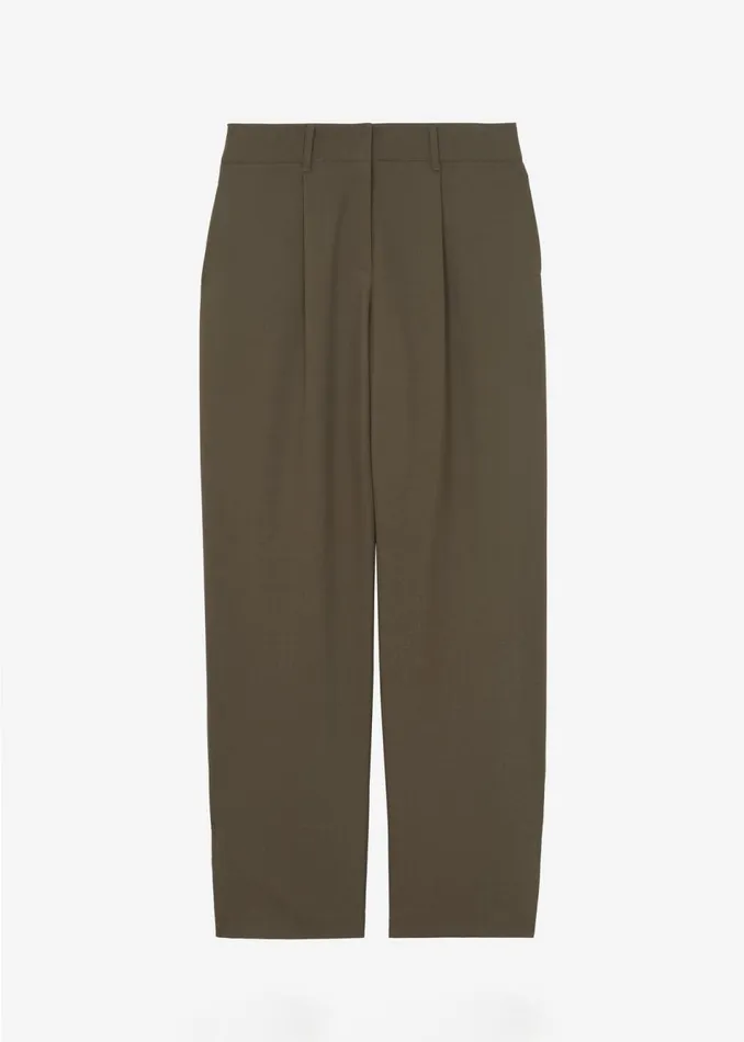 Women The Frankie Shop Bottoms Amara Trousers Khaki