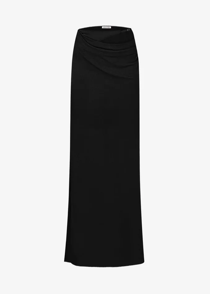 Women The Frankie Shop Bottoms Anna October Kerry Maxi Skirt Black