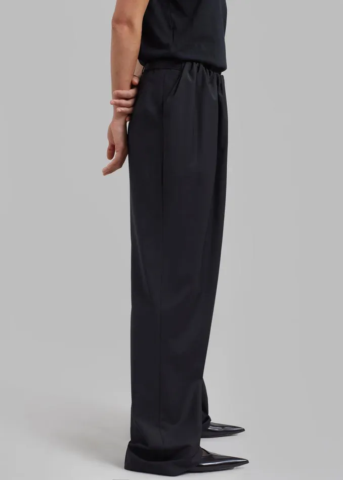Women The Frankie Shop Bottoms Anna October Mariam Pants Black