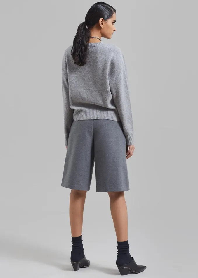 Women The Frankie Shop Bottoms Austen Bermuda Shorts Grey