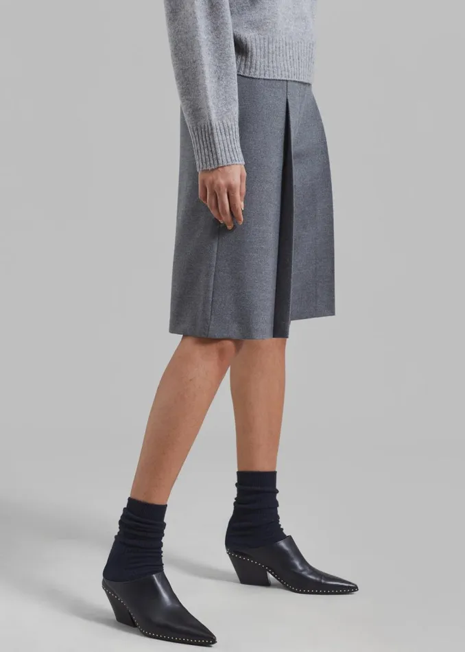 Women The Frankie Shop Bottoms Austen Bermuda Shorts Grey